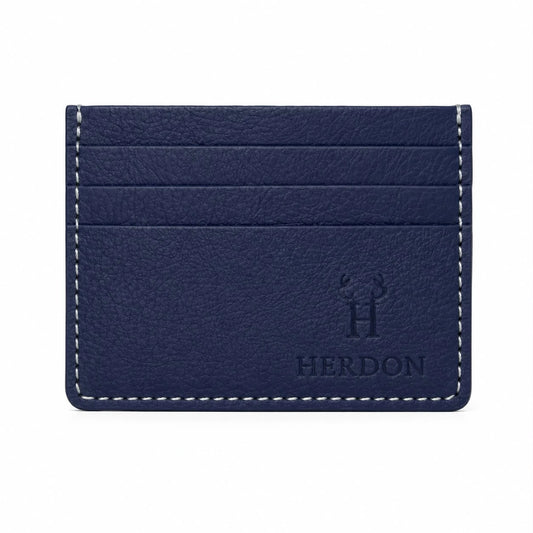 Navy Blue Card Holder