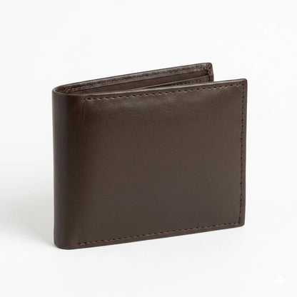 Obsidian Slim Leather Wallet