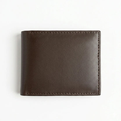 Obsidian Slim Leather Wallet