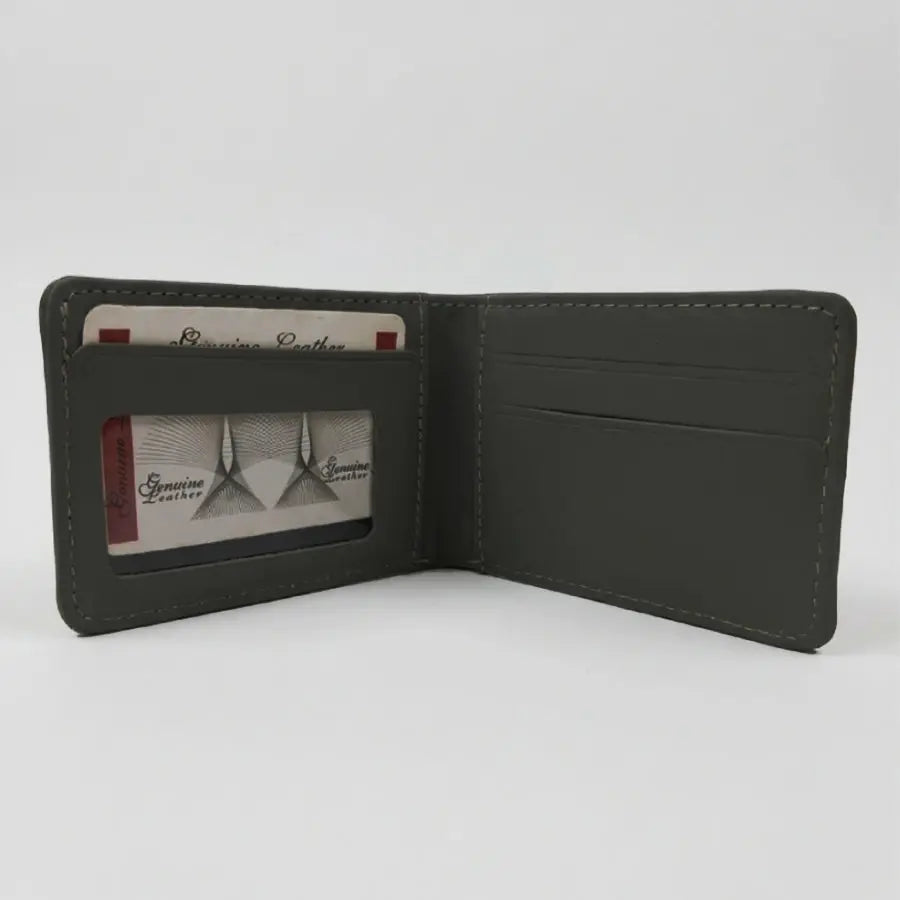 Graphite Bi-Fold Wallet
