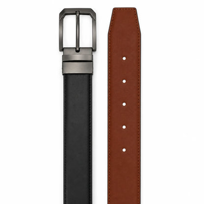 2-in-1 Premium Cowhide Leather Belt
