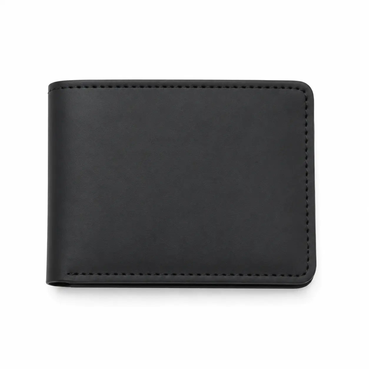Charcoal Mini Leather Wallet