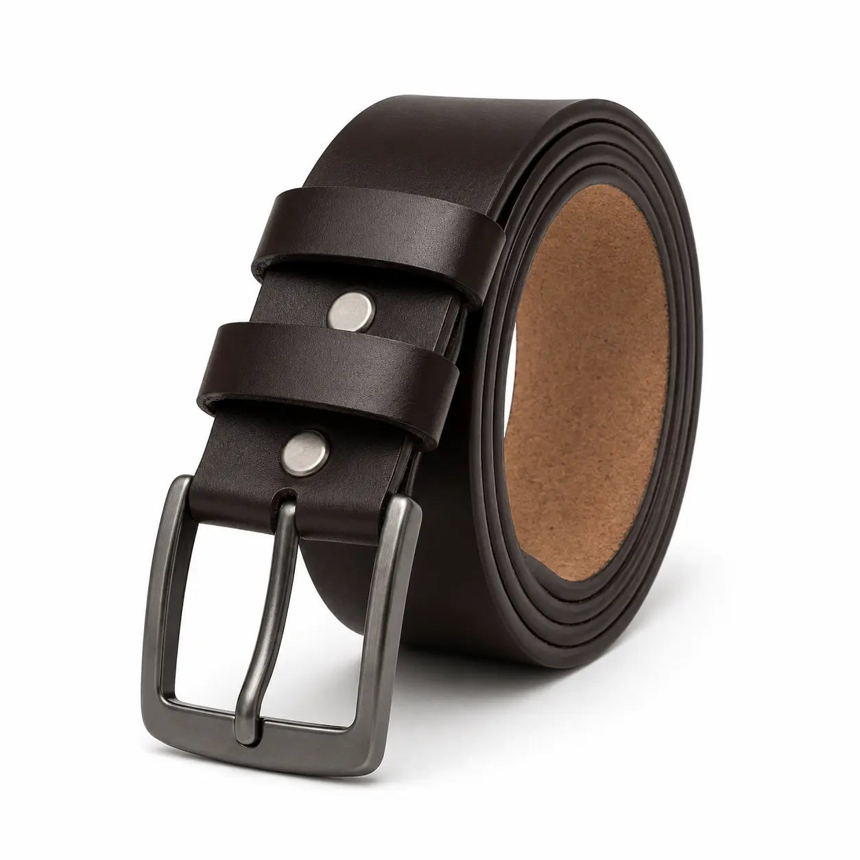Heritage Brown Leather Belt