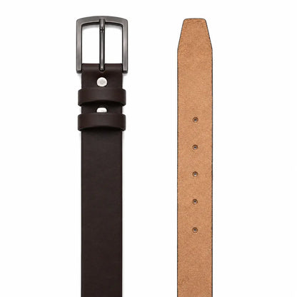Heritage Brown Leather Belt