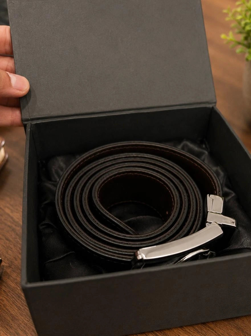 2-in-1 Premium Cowhide Leather Belt