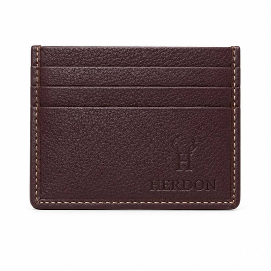 Dark Brown Card Holder