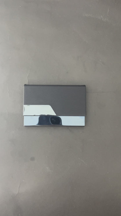 Metallic Card Holder