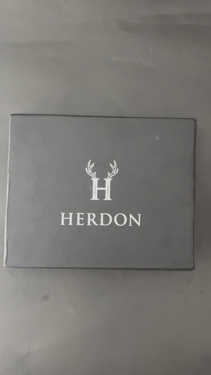 Obsidian Slim Cowhide Leather Wallet